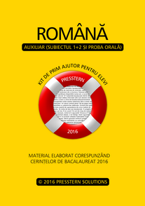 Presstern Fiţuici Bacalaureat FB/2022 – Fiţuică – Română 2 – Auxiliar (subiectul 1+2) (Format carte)